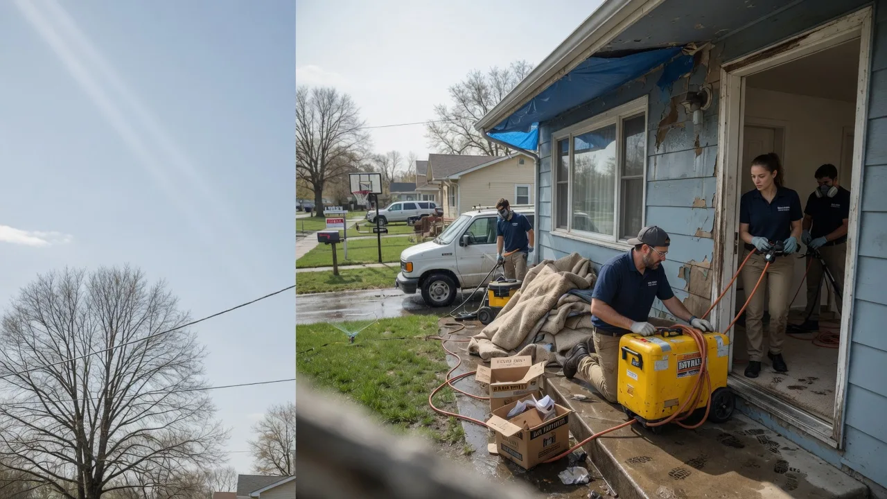 Basement Flood Cleanup in Franklin, MA near me